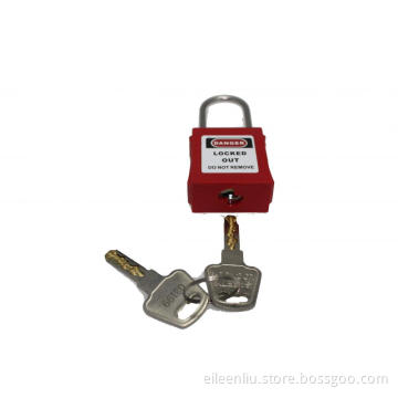 short shackle ABS body mini padlock